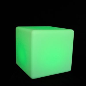 LED kubus 40 cm (groen)